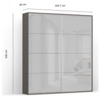 DRESSING LEX 221-240-45 D GRI/JSZ